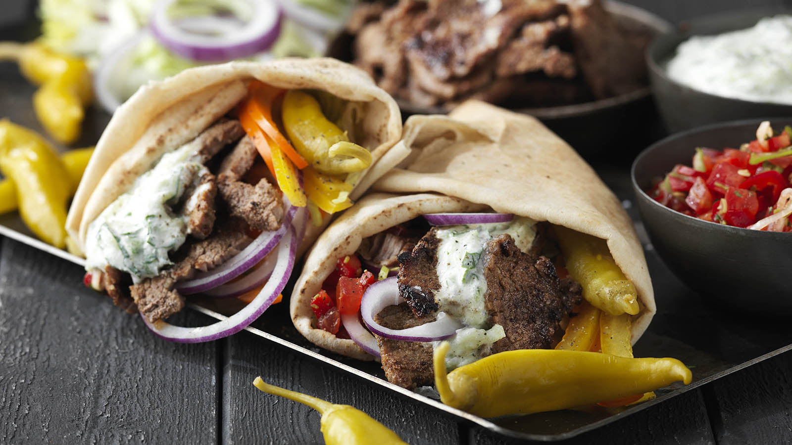 Kebab i pitabröd Svenskt Kött