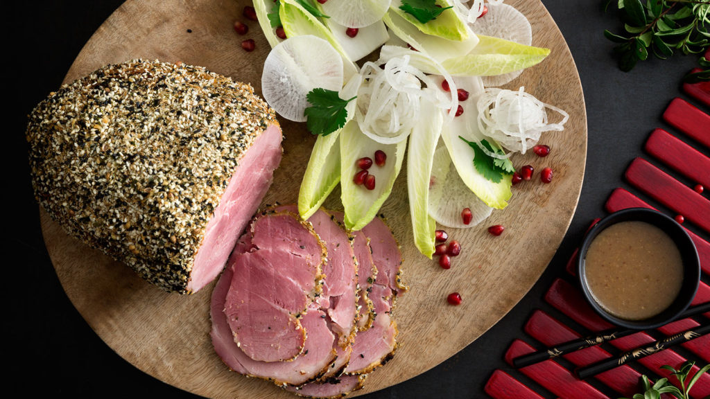 Misogriljerad julskinka