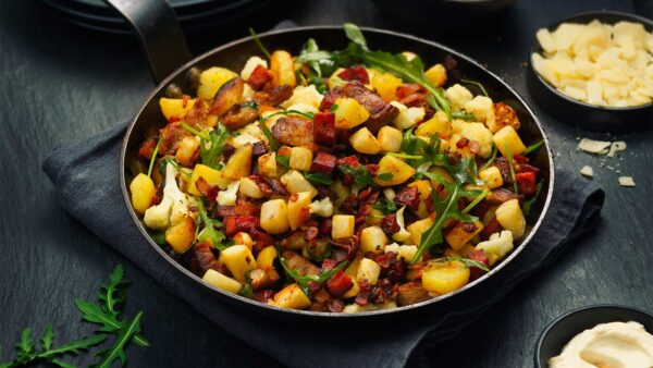 Klassisk pytt i panna | Svenskt Kött Klassisk pytt i panna | Svenskt Kött