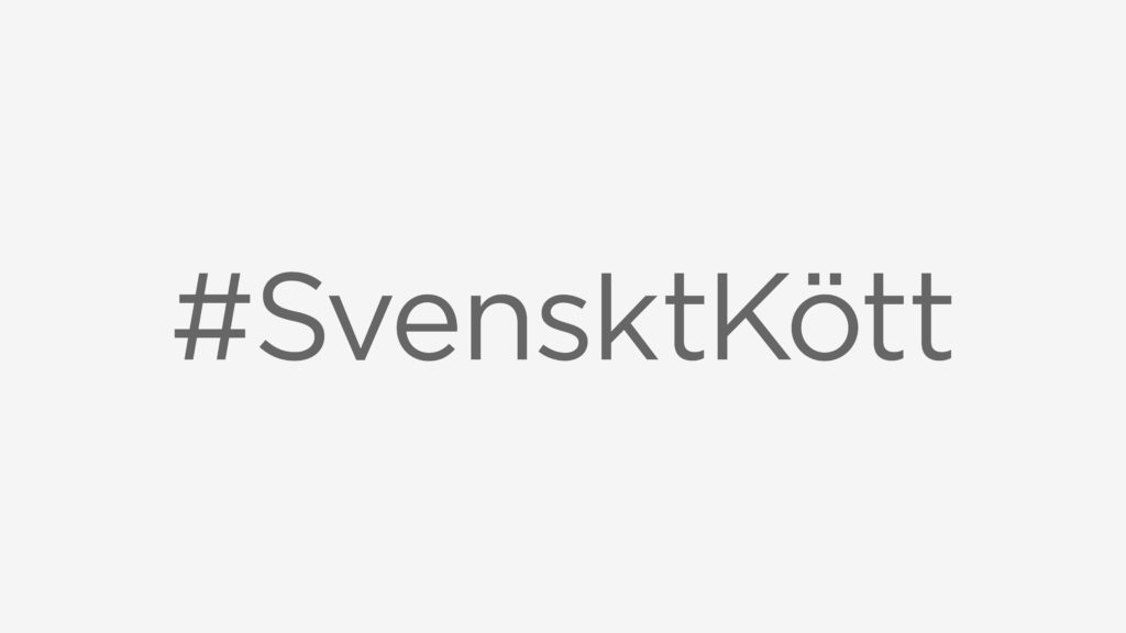 Svenskt Kött Logotyp Grå