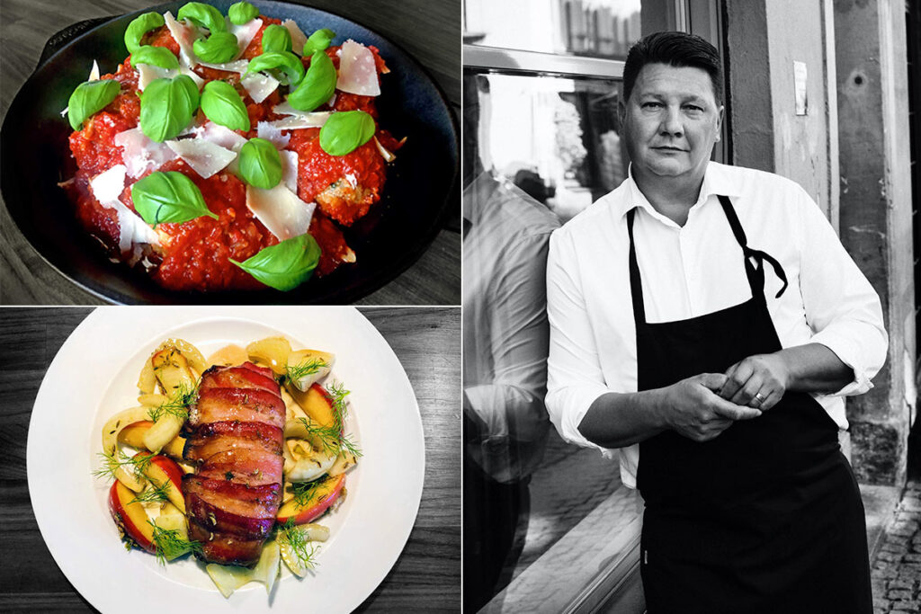 Fira påsk med recept på griskött signerade Daniel Crespi