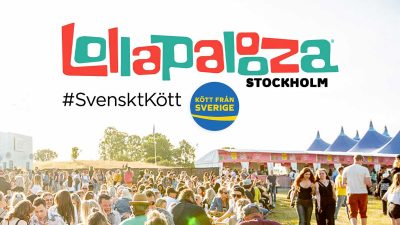 Lollapalooza satsar på svenskt kött