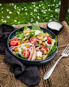 Caesarsallad med pluma