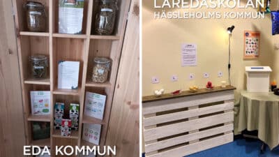 Två goda exempel på hur man kan lyfta svenska råvaror i skolmatsalarna