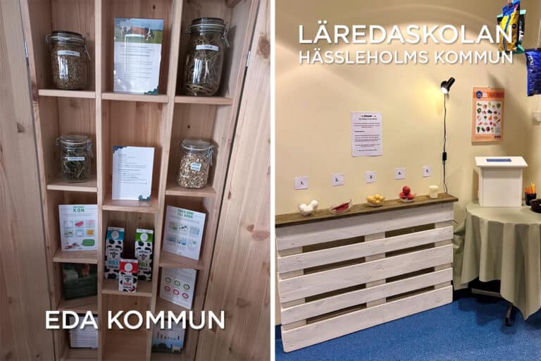 Två goda exempel på hur man kan lyfta svenska råvaror i skolmatsalarna