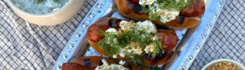 Chorizo deluxe med röra på äpple och fänkål som severas med rostad lök och dill.